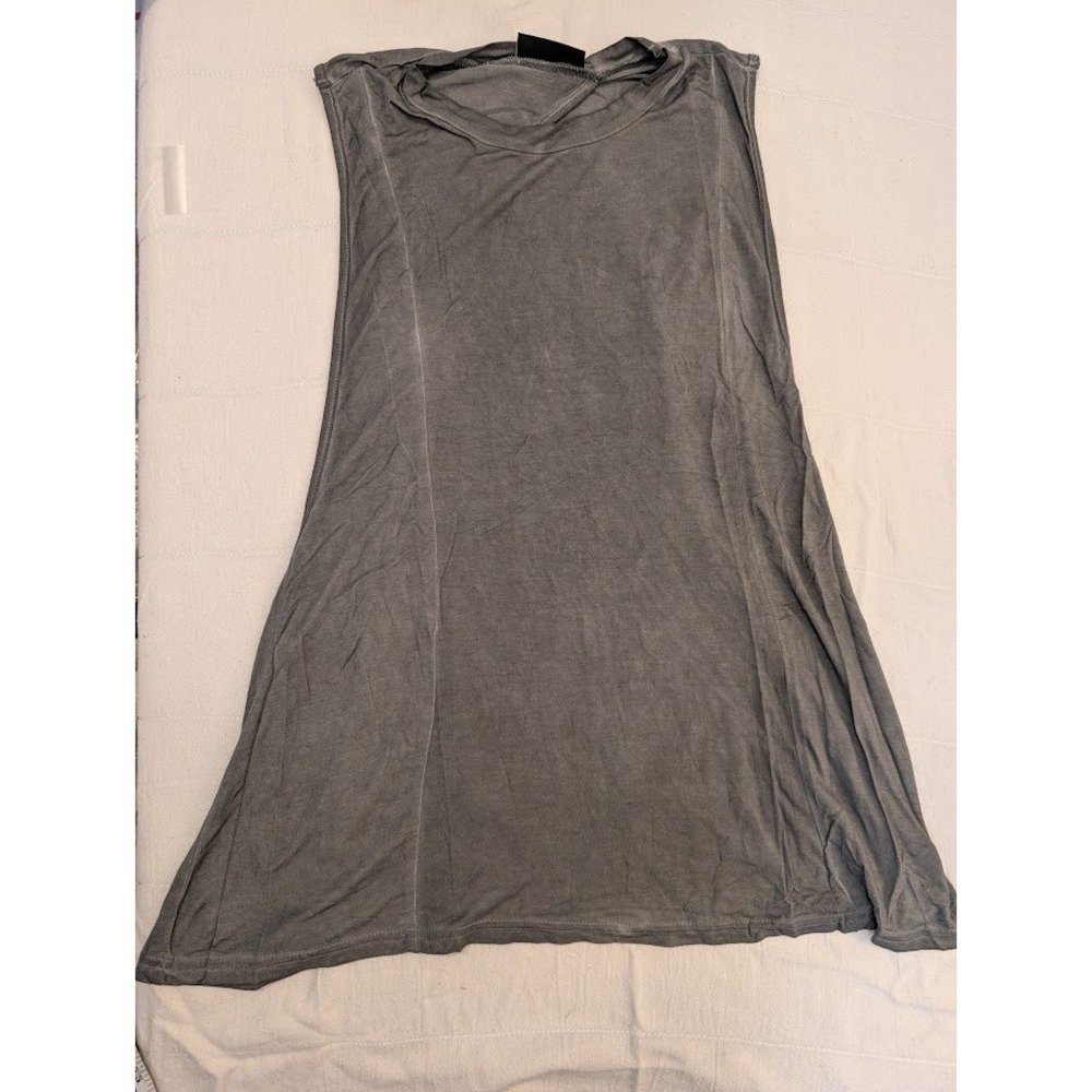 VICI Gray‎ Tank Top Open Back Sleeveless Casual Comfy Top Small